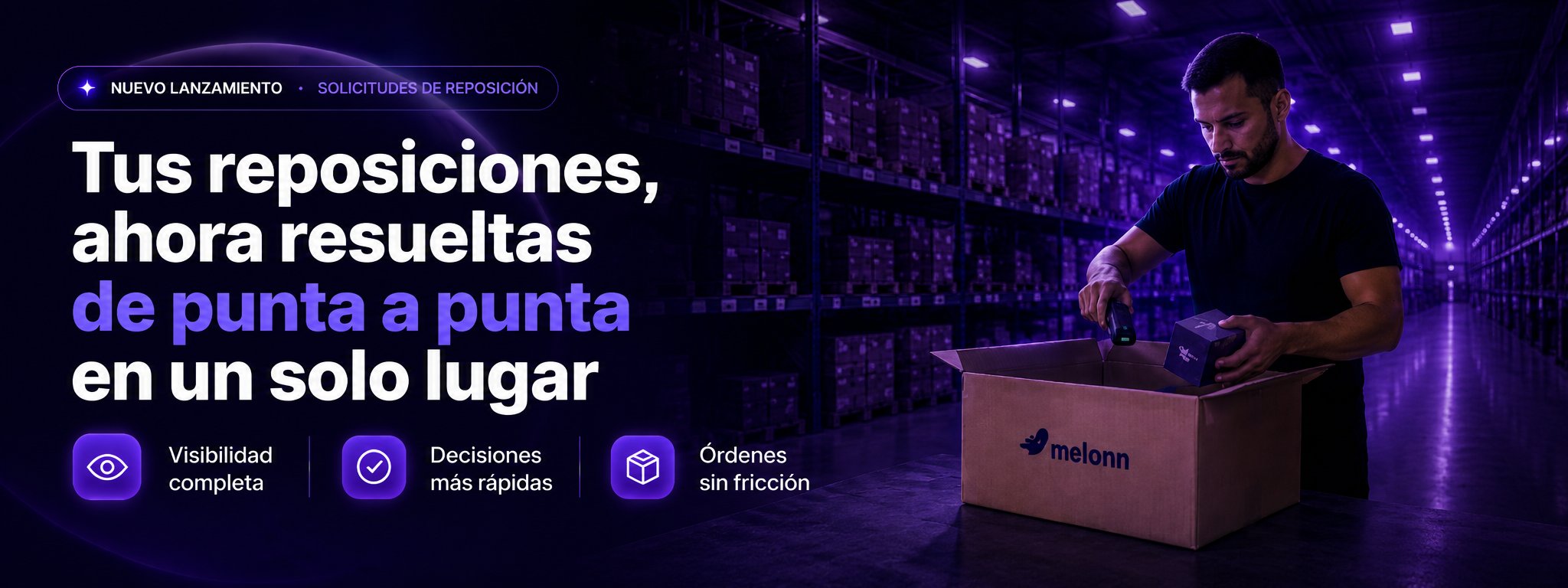 Solicitudes de Reposición — Vista general